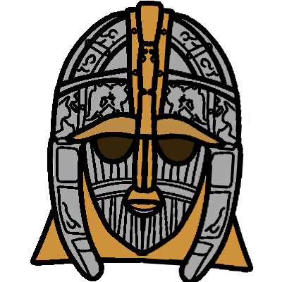 Sutton Hoo helmet Royal Armouries replica.